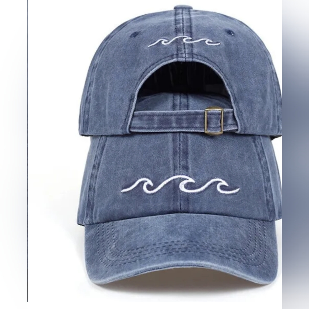 Women Sea Wave Baseball Hat
